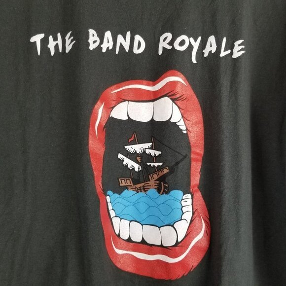 TULTEX The Band Royale XL short sleeve t-shirt Crewneck Music band 100% cotton - Picture 2 of 6
